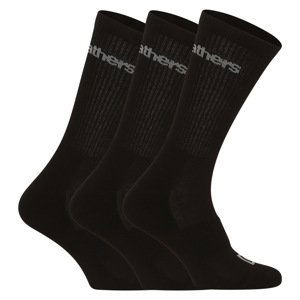 3PACK ponožky Horsefeathers černé (AA1077A) M