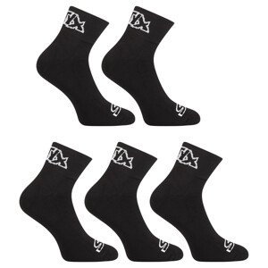 5PACK ponožky Styx kotníkové černé (5HK960) S