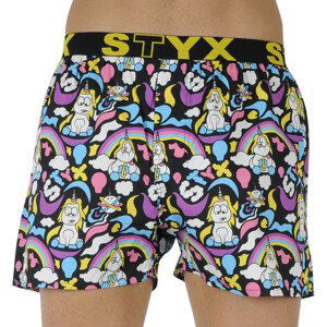 Pánské trenky Styx art sportovní guma Unicorn (B1158) XXL