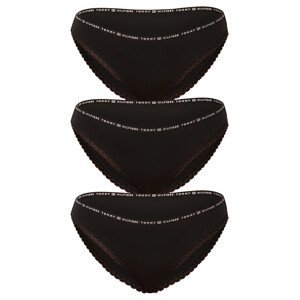 3PACK dámské kalhotky Tommy Hilfiger černé (UW0UW02825 0R7) S