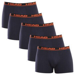 5PACK pánské boxerky HEAD tmavě modré (701203974 012) XXL