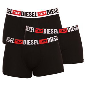 3PACK pánské boxerky Diesel černé (00ST3V-0DDAI-E3784) S