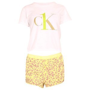 Dámské pyžamo CK ONE vícebarevné (QS6443E-1XF) L