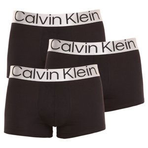 3PACK pánské boxerky Calvin Klein černé (NB3130A-7V1) L