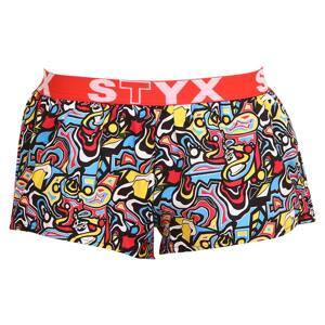 Dámské trenky Styx art sportovní guma skica (T1254) XL