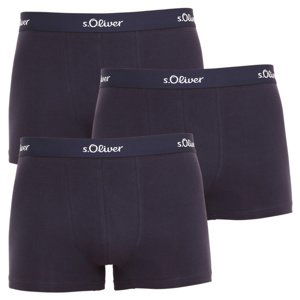 3PACK pánské boxerky S.Oliver tmavě modré (JH-34B-31184142) M