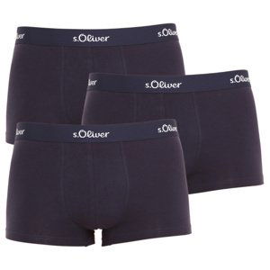 3PACK pánské boxerky S.Oliver tmavě modré (JH-34H-18617715) XL, trenky / trenýrky