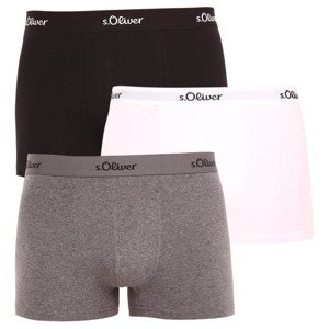 3PACK pánské boxerky S.Oliver vícebarevné (JH-34B-23757453) XL, trenky / trenýrky