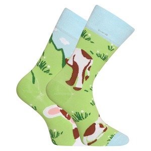 Veselé ponožky Dedoles Šťastná kráva (D-U-SC-RS-C-C-1571) L