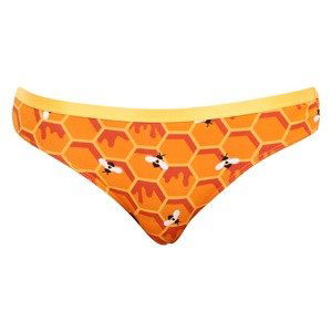 Veselé dámské kalhotky Dedoles Včelí plást (GMFB200) XL