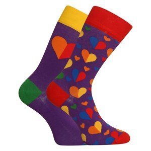 Veselé ponožky Dedoles Duhová srdíčka (GMRS1316) L