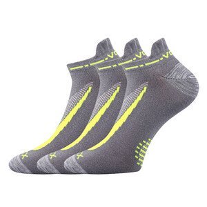 3PACK ponožky VoXX šedé (Rex 10) XL