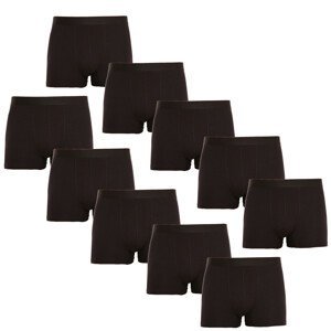 10PACK pánské boxerky Nedeto černé (10NDTB001) XL