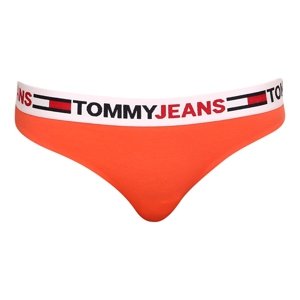 Dámská tanga Tommy Hilfiger oranžové (UW0UW03529 XVM) XS