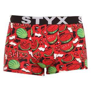 Pánské boxerky Styx art sportovní guma melouny (G1459) XXL