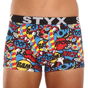 Pánské boxerky Styx art sportovní guma nadrozměr poof (R1153) 5XL