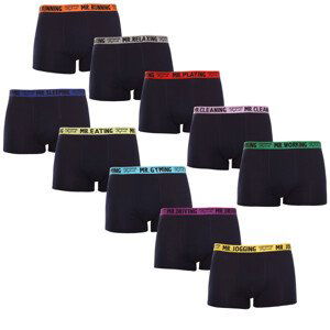 10PACK pánské boxerky Lee Cooper modré (LCUBOX10P0101-1410367) M