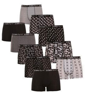 10PACK pánské boxerky Lee Cooper vícebarevné (LCUBOX10P0102-1440169) M