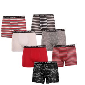 7PACK pánské boxerky Lee Cooper vícebarevné (LCUBOX7P0109-1769861) 3XL