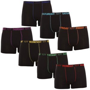 7PACK pánské boxerky Lee Cooper černé (LCUBOX7P0110-1769913) L