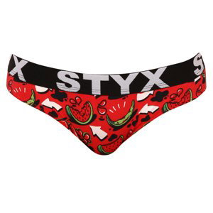 Dámské kalhotky Styx art sportovní guma melouny (IK1459) XL