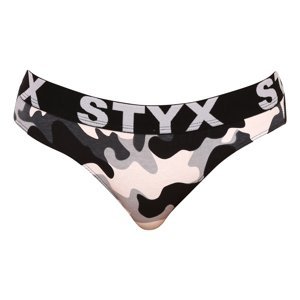 Dámské kalhotky Styx art sportovní guma maskáč (IK1457) XL