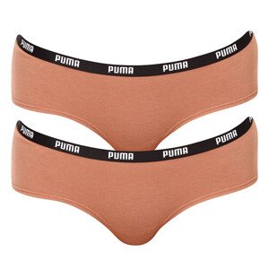 2PACK dámské kalhotky Puma hnědé (603032001 013) S