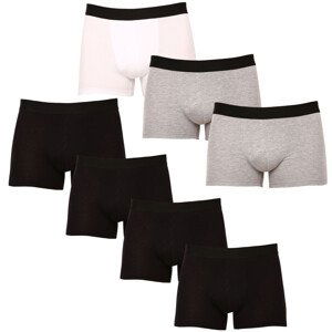 7PACK pánské boxerky Nedeto vícebarevné (7NDTB1002) XXL