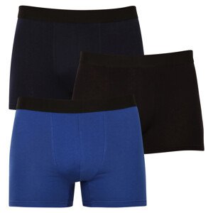 3PACK pánské boxerky Nedeto vícebarevné (3NDTB1001) 3XL