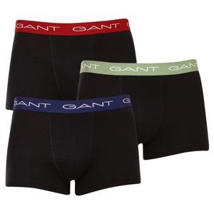 3PACK pánské boxerky Gant černé (902233003-005) M