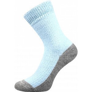 Teplé ponožky Boma světle modré (Sleep-lightblue) S