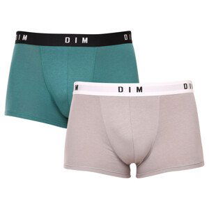 2PACK pánské boxerky DIM vícebarevné (DI000ARL-9UW) L