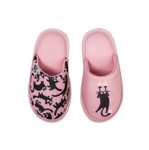 Veselé dětské papuče Dedoles Růžové kočky (D-K-F-KS-C-T-079) 30/31