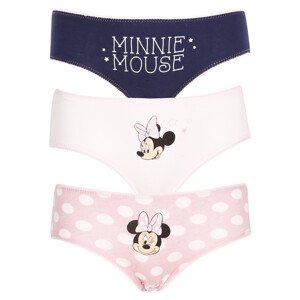 3PACK dívčí kalhotky E plus M Minnie vícebarevné (52 33 8231) 104