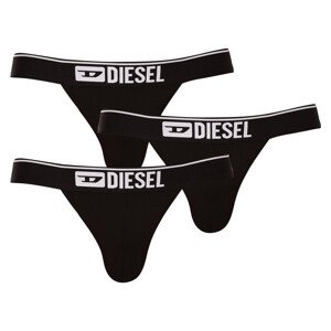 3PACK pánské jocksy Diesel černé (00SH9I-0GDAC-E4101) XL