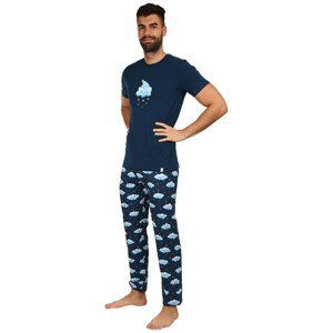 Veselé pánské pyžamo Dedoles Ospalé obláčky (D-M-SW-MP-C-C-1452) XL