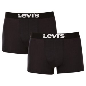 2PACK pánské boxerky Levis černé (905002001 884) M