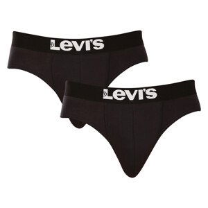 2PACK pánské slipy Levis černé (905003001 884) M