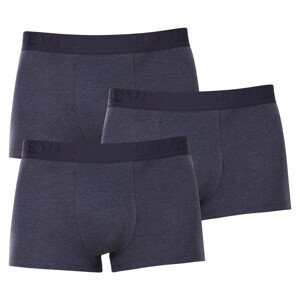 3PACK pánské boxerky Levis modré (905042001 008) M