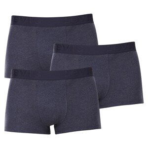 3PACK pánské boxerky Levis modré (905042001 008) L