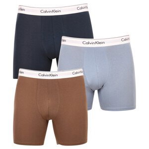 3PACK pánské boxerky Calvin Klein vícebarevné (NB2381A-CD7) S