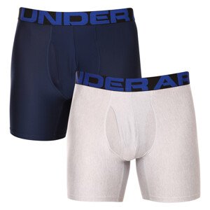 2PACK pánské boxerky Under Armour nadrozměr vícebarevné (1363619 408) 4XL