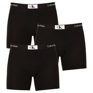 3PACK pánské boxerky Calvin Klein černé (NB3529A-UB1) XL