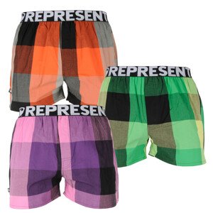 3PACK pánské trenky Represent Mikebox (R1M-BOX-02515357) M