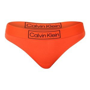 Dámská tanga Calvin Klein oranžová (QF6774E-3CI) S