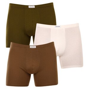 3PACK pánské boxerky Calvin Klein vícebarevné (NB3263A-CBW) M