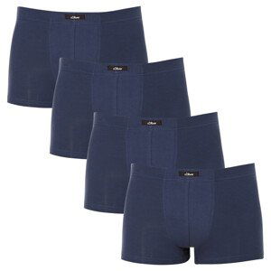 4PACK pánské boxerky S.Oliver tmavě modré (MH-35H-60164426) L