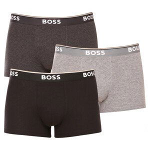 3PACK pánské boxerky Hugo Boss vícebarevné (50475274 061) L