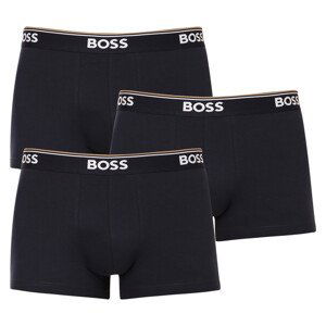 3PACK pánské boxerky Hugo Boss tmavě modré (50475274 480) M