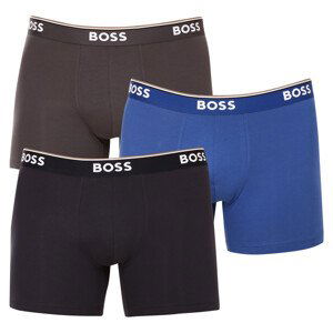 3PACK pánské boxerky Hugo Boss vícebarevné (50475282 487) M